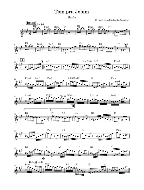 Um Tom Para Jobim – Sivuca