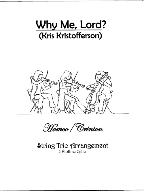 Why Me? (Why Me, Lord?) (Arr. Homco/Crinion) - Cristy Lane (String Ensemble)