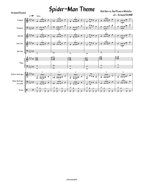 Spiderman Theme – Jazz version