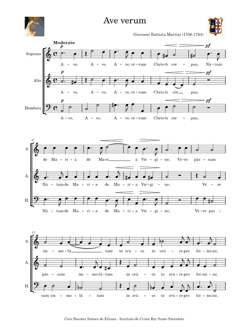 Ave Verum – Giovanni Battista Martini