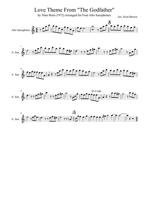 Love Theme From "The Godfather"