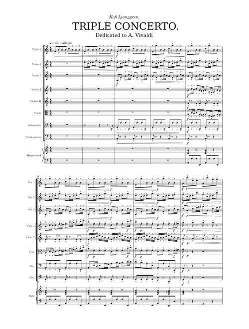 Triple concerto