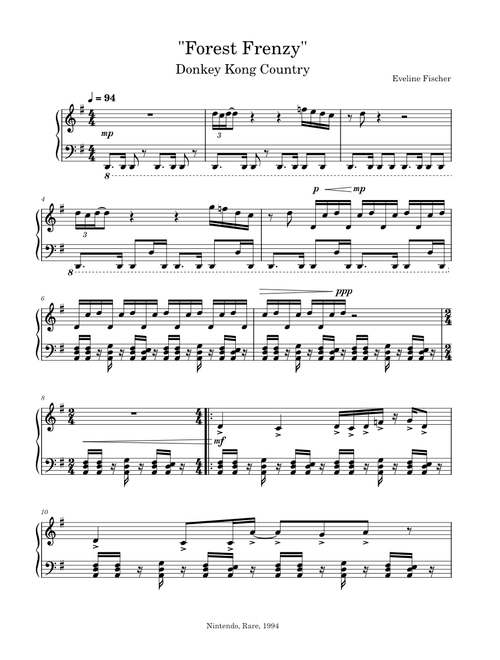 Forest Frenzy (Donkey Kong Country)