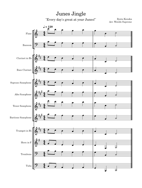 Theme of Junes – Shoji Meguro