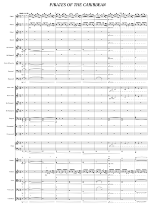 He's A Pirate Sheet Music for French horn (Solo) | MuseScore.com