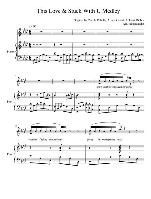 This Love and Stuck With U Medley