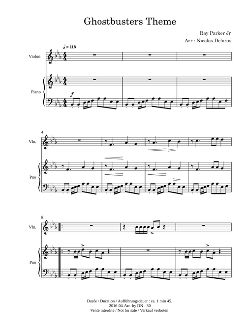 Ghostbusters – Ray Parker Jr. Ghostbusters Theme