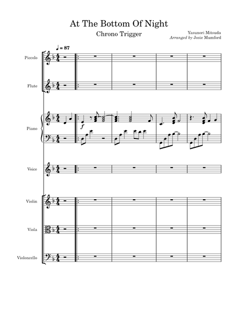 Chrono Trigger - At The Bottom Of Night – Yasunori Mitsuda