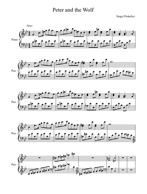 Prokofiev: Peter and the Wolf