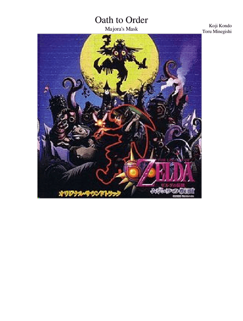 Oath to Order- Majora's Mask