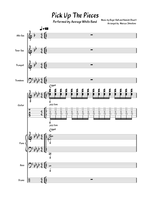 Pick Up The Pieces - AWB