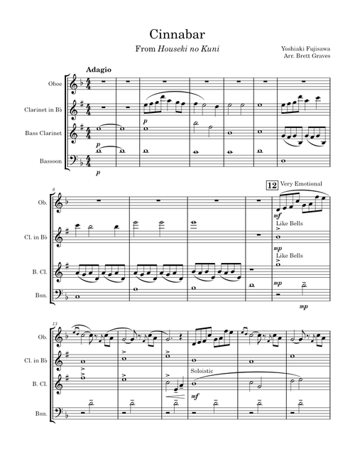 Cinnabar  – Yoshiaki Fujisawa Quartet