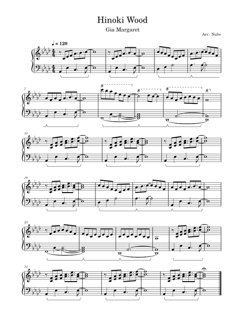 Hinoki Wood - Gia Margaret 432 hz
