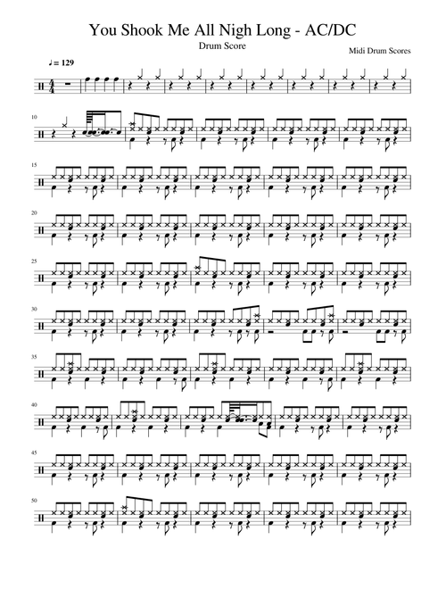 You Shook Me All Night Long - ACDC