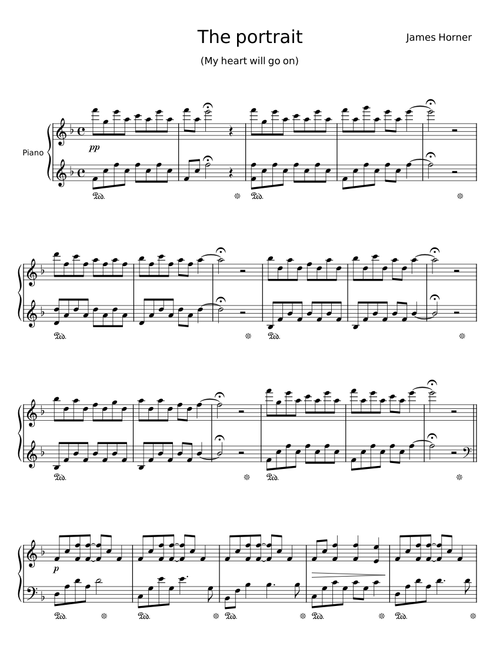 The portrait - James Horner