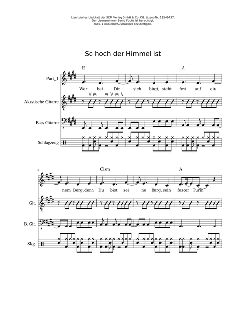 So hoch der himmel ist - Johannes Hartl