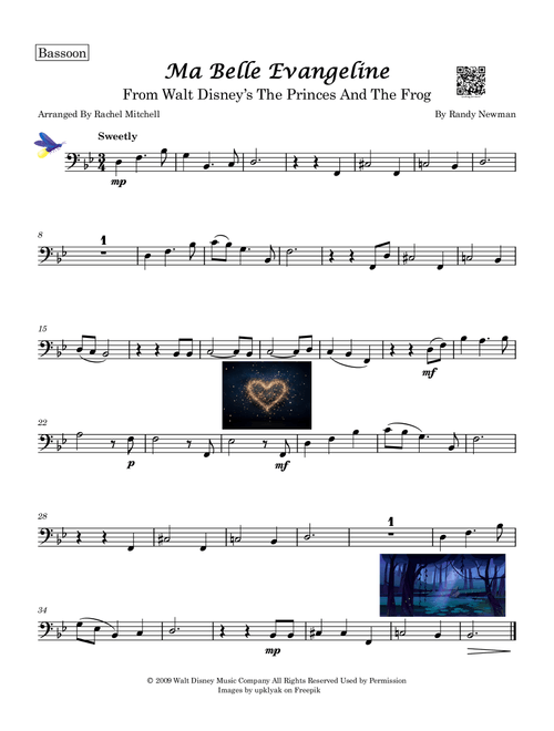 Ma Belle Evangeline (Arr. Rachel Mitchell) - Randy Newman (Bassoon Solo)