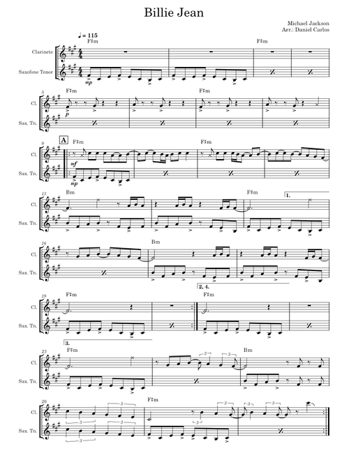 Billie jean – Michael Jackson