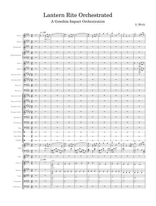 Lantern Rite - A Genshin Impact Orchestration