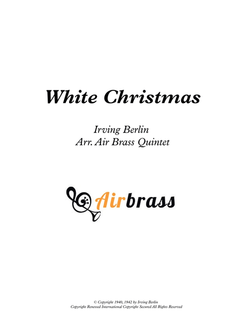White Christmas (Arr. Air Brass Quintet) - Dave Koz & Kelly Sweet (Brass Ensemble)