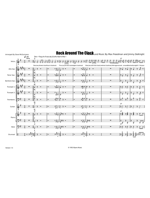 Rock Around The Clock – Bill Haley & His Comets