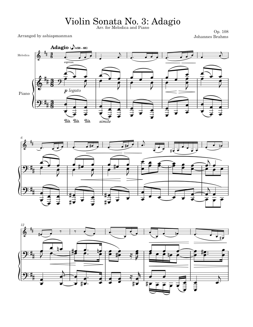 Brahms: Sonatas for Violin and Piano | Sergey Ostrovsky