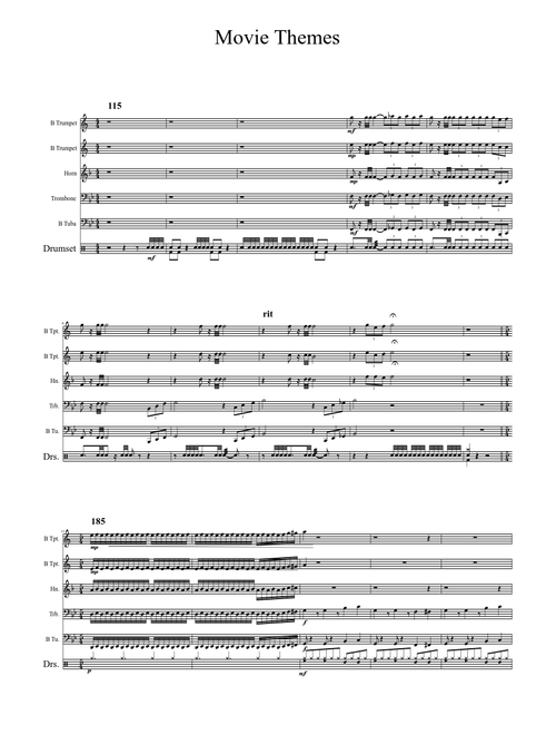 marching band stand music