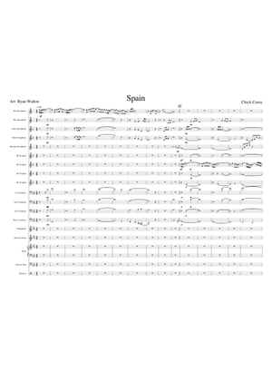 Spain(スペイン) - Chick Corea Sheet Music with Chords for Piano