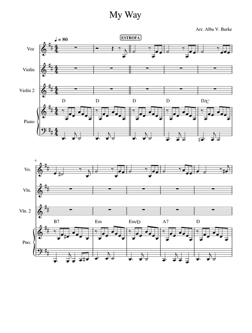 My Way – Robbie Williams Version