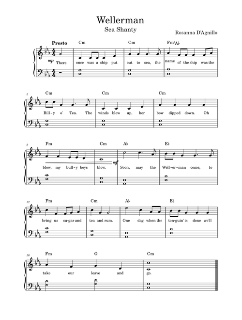 Wellerman  – Sea Shanty