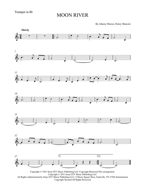 Moon River (Arr. Alex Nunes Rodriguez) - Andy Williams (Trumpet Solo)