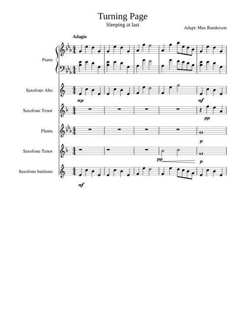 Sleeping at last Turning Page