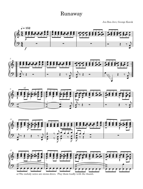 Runaway – Bon Jovi