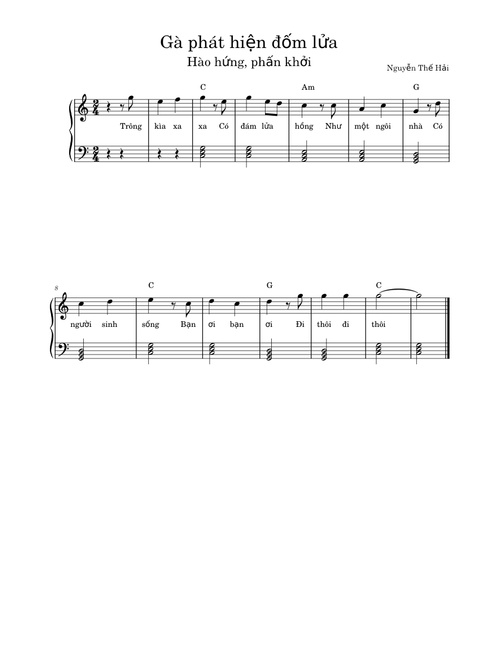 13-Gà phát hiện đốm lửa