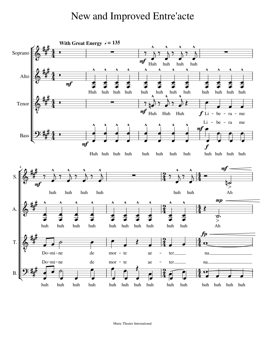 Entre'acte (Choral) - The Hunchback of Notre Dame Musical