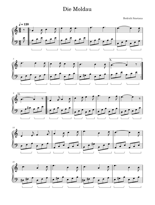 Die Moldau - Bedrich Smetana