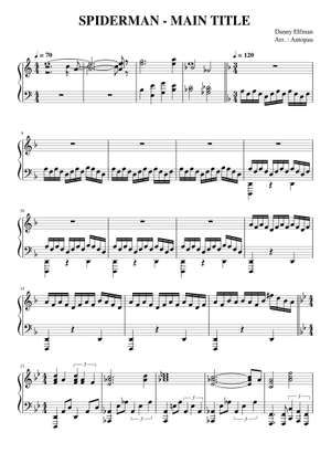 【値下げしました】マーチング楽譜 テーマ・フロム・スパイダーマン 値下げしました】マーチング楽譜 テーマ・フロム・スパイダーマン