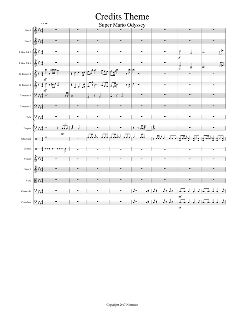 Super Mario Odyssey: Credits Theme