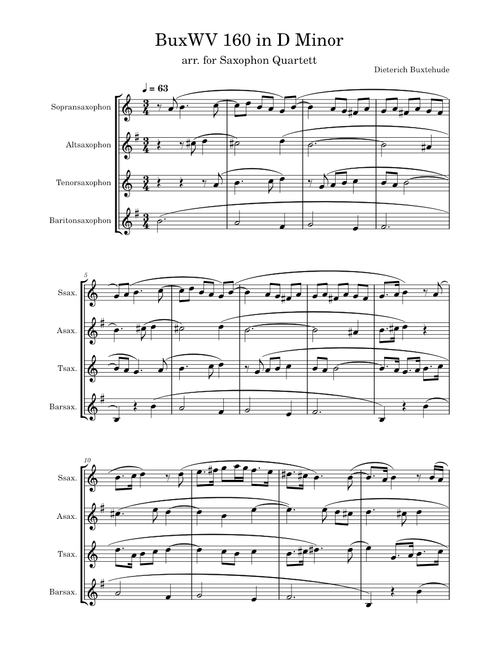 Chaconne in E minor, BuxWV 160 – Dietrich Buxtehude
