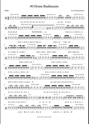 Jazz Drum Basic Sheet Music for Drum group (Solo) | MuseScore.com