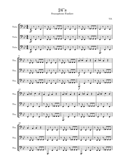 24"s Fanfare