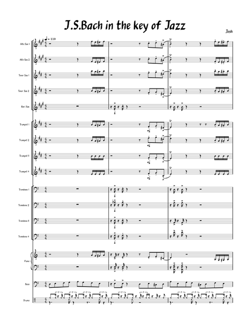 Toccata and Fugue in D minor, BWV 565 – Johann Sebastian Bach J.S.Bach in the key of Jazz