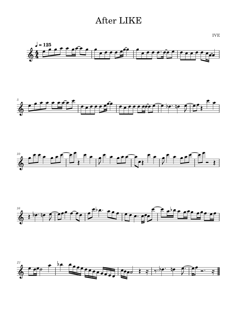 Like a flute deals