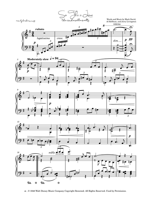 So This Is Love (Arr. harharvvzz) - James Ingram (Piano Solo)