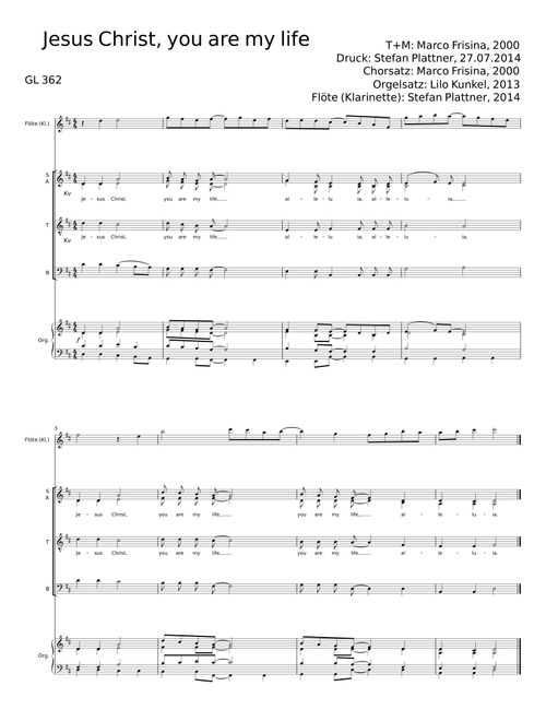 Jesus christ you are my life - Marco Frisina