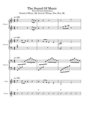 The Sound of Music Medley - Rogers and Hammerstein Sheet Music for The Sound of Music Medley - Rogers and Hammerstein Sheet Music for