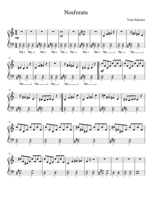 Nosferatu - Frank Wildhorn