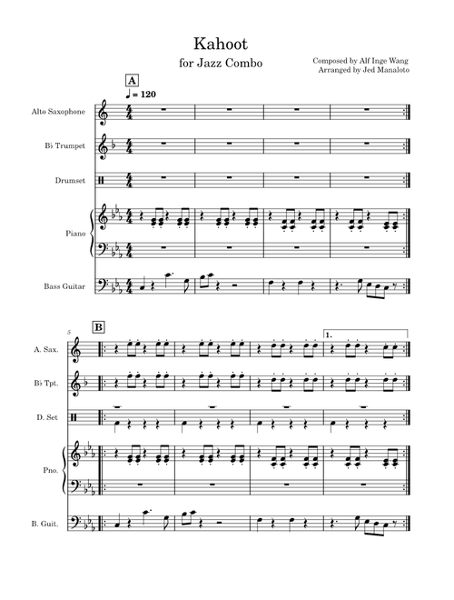 Kahoot! Lobby Theme – Jazz Combo