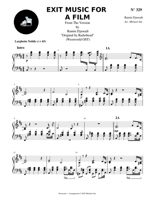 Exit Music For A Film – Ramin Djawadi Version (Original by Radiohead)