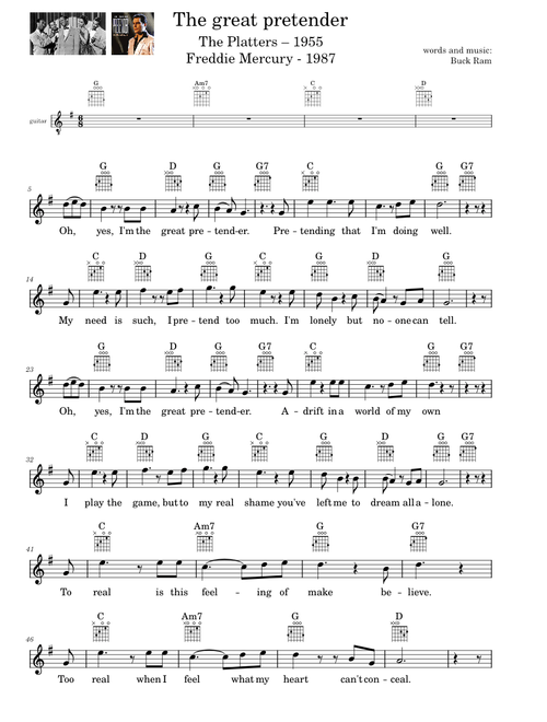 The great pretender – The Platters